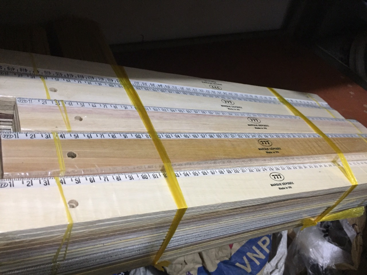 Thước cây gỗ 50cm loại thường
