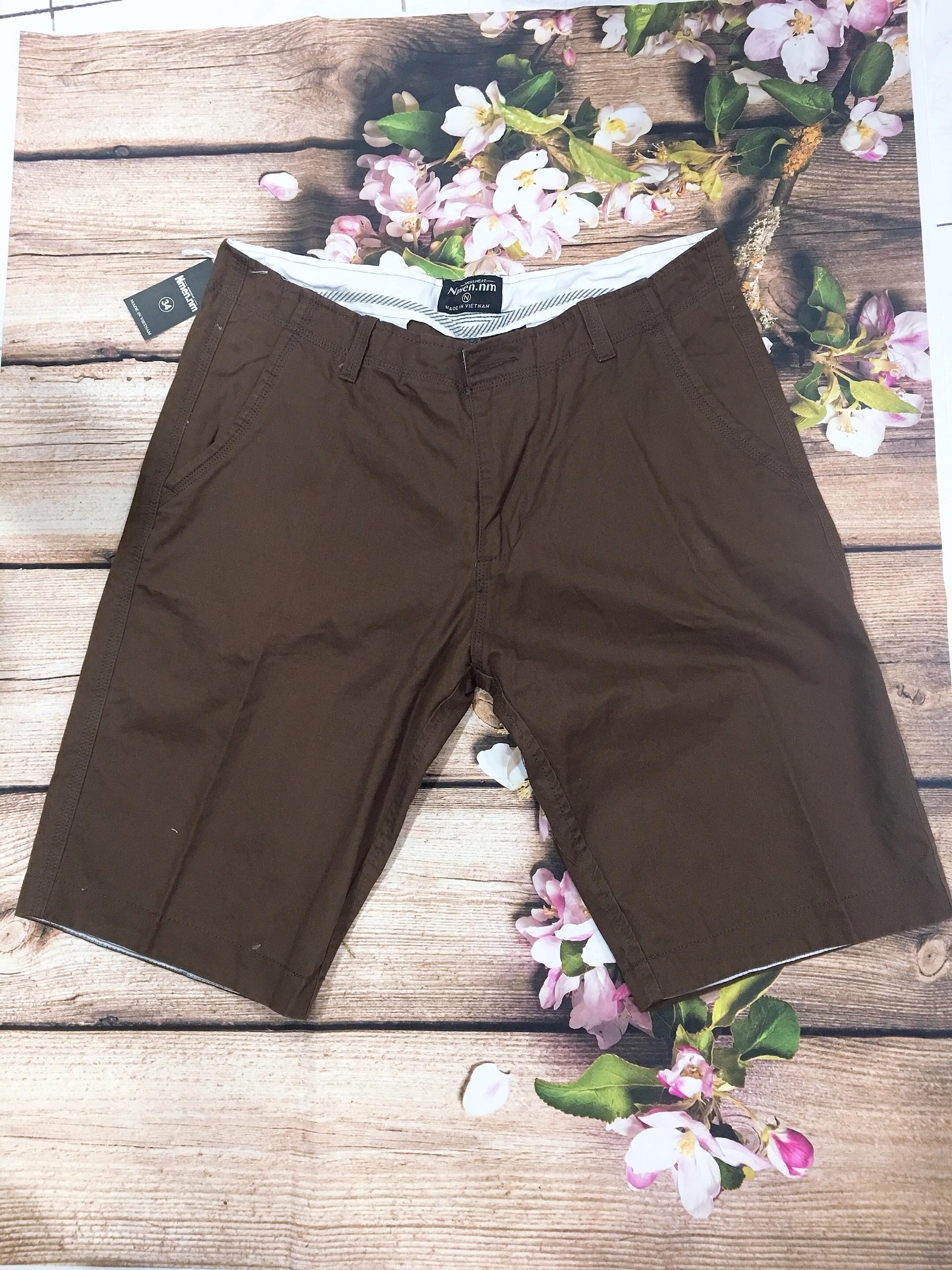 QUẦN SHORT KAKI NAM VẢI THÁI CAO CẤP