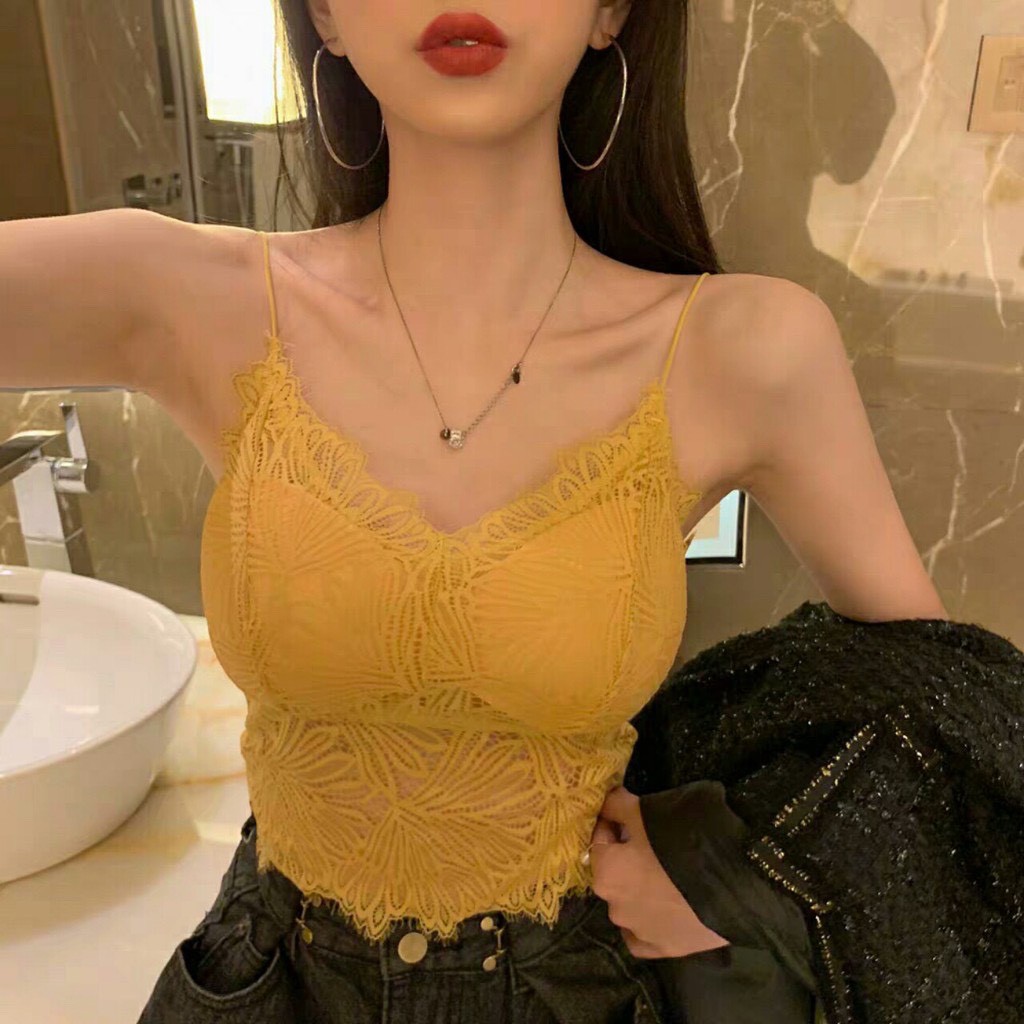 BRA REN HOA LÁ 2 DÂY SEXY 8831