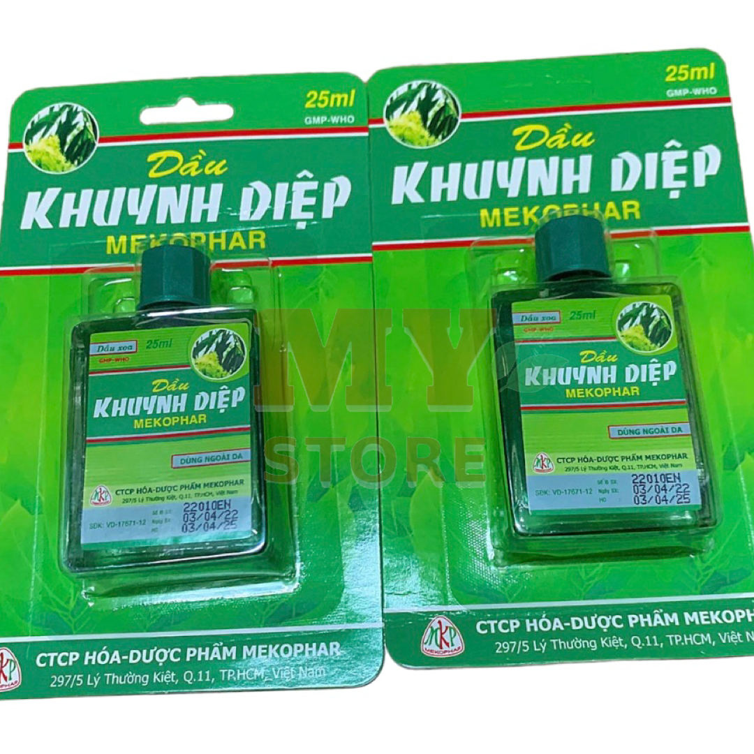 (Chính Hãng) Dầu Khuynh Diệp Mekophar 25ml