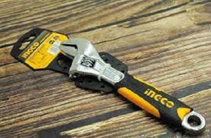 Mỏ lết cán bọc nhựa ingco 6''/150mm - hadw131068