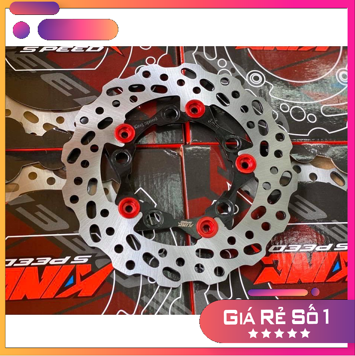 Đĩa thắng SAU kingspeed gắn như zin cho xe EX150