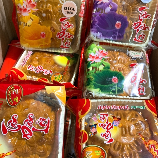 Bánh trung thu Socola (2 trứng 200gram) Tân Dân Lợi
