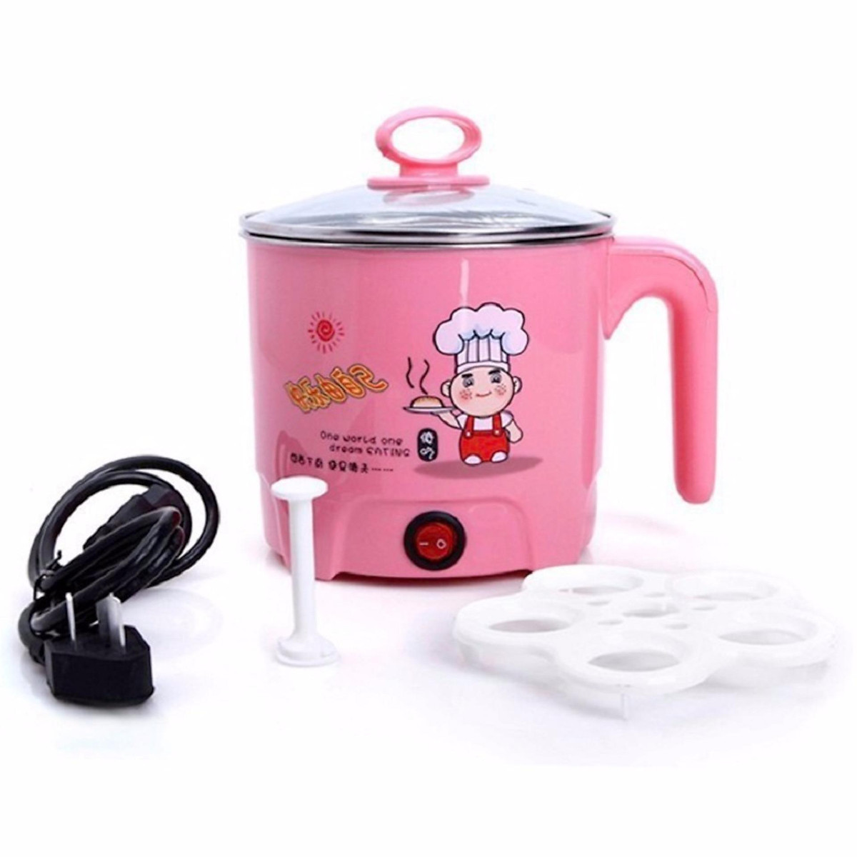 Ca nấu lẩu nấu mì mini (giao màu ngẫu nhiên)
