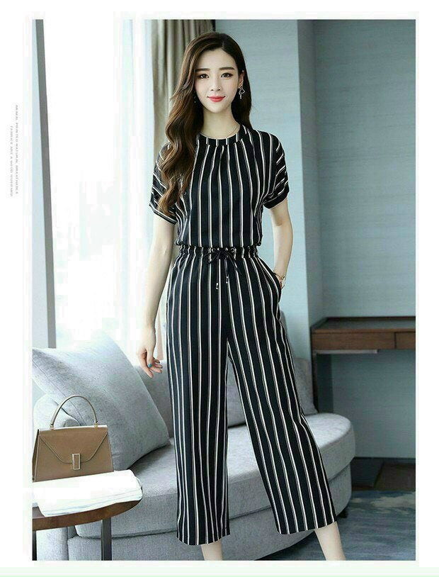 Sét đồ bộ thời trang nữ áo & quần đơn giản mà cực đẹp th