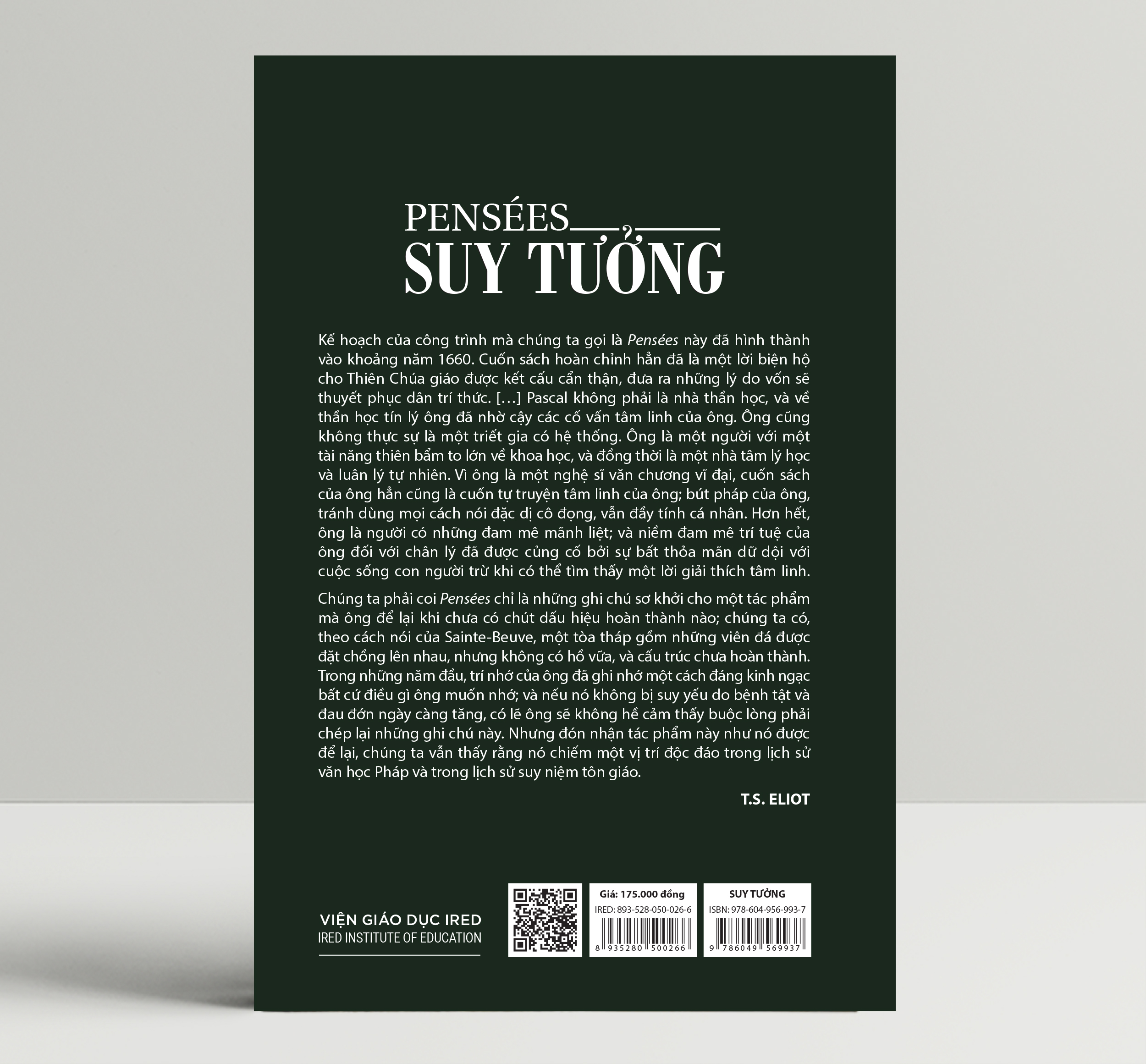 Sách - Suy Tưởng (Pensées) - Bertrand Russell - IRED Books