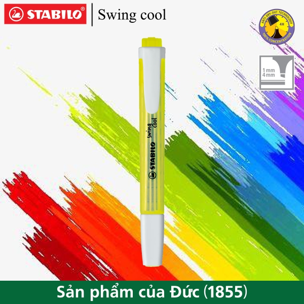 Bút dạ quang STABILO Swing Cool Pastel + Original 275