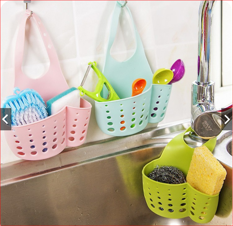 [HÀNG CÓ SẴN] Giỏ Treo Bồn Rửa Chén/Bát, Giỏ Đựng Đồ Rửa Chén Tiện Lợi