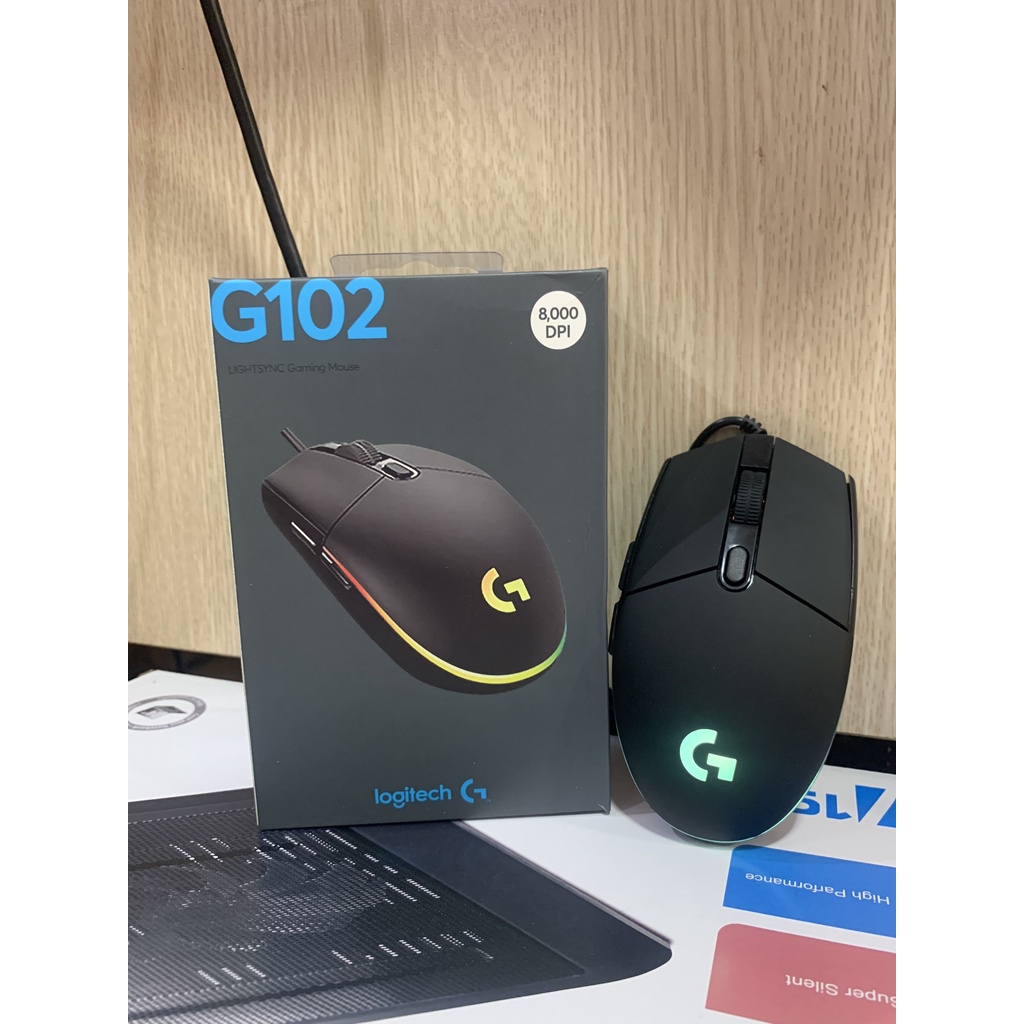 Chuột Máy Tính Có Dây Mouse Gaming Logitech G102 Chơi Game Cực Chất
