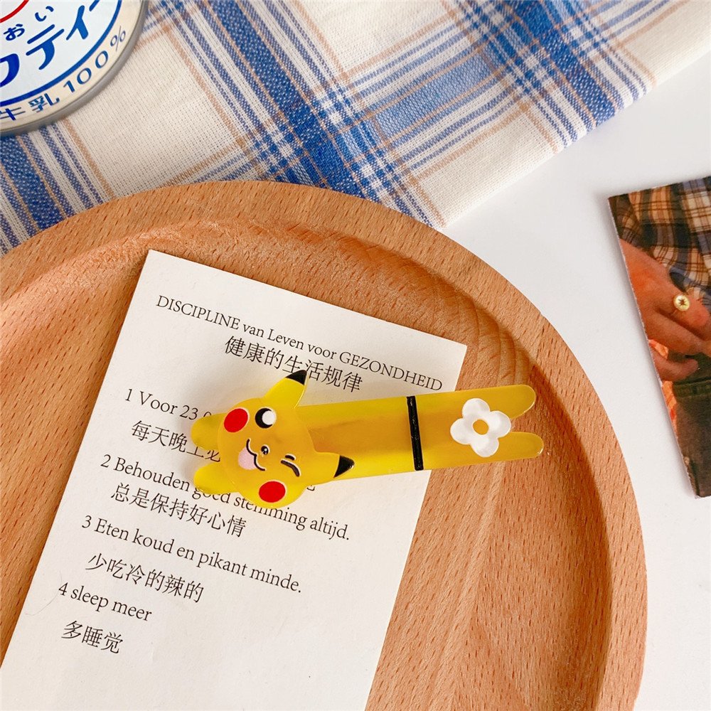 KẸP  TÓC HỌA TIẾT THÚ RESIN CARTOON