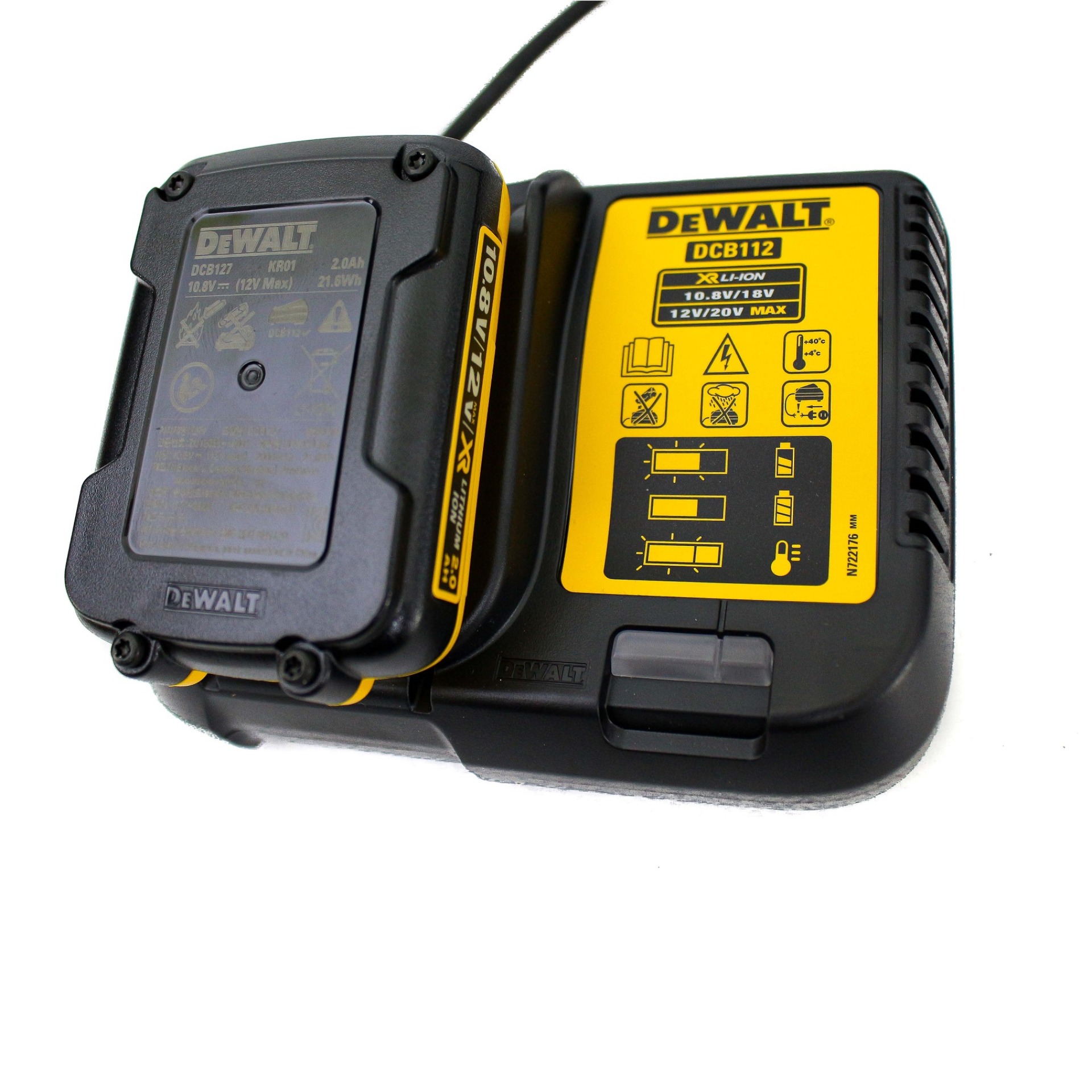 [Trả góp 0%] Máy siết bulon cầm tay 12V/BL Dewalt DCF902D2-KR