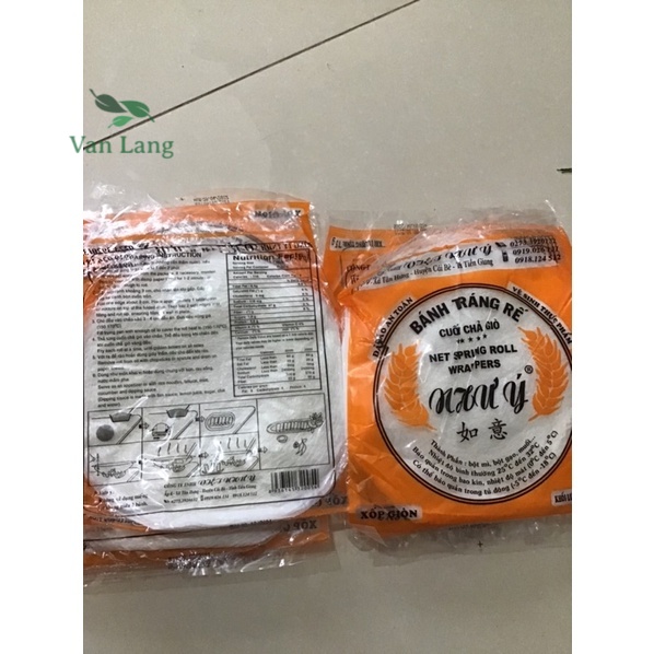 10 gói bánh tráng rế cuốn chả giò Như Ý xốp giòn