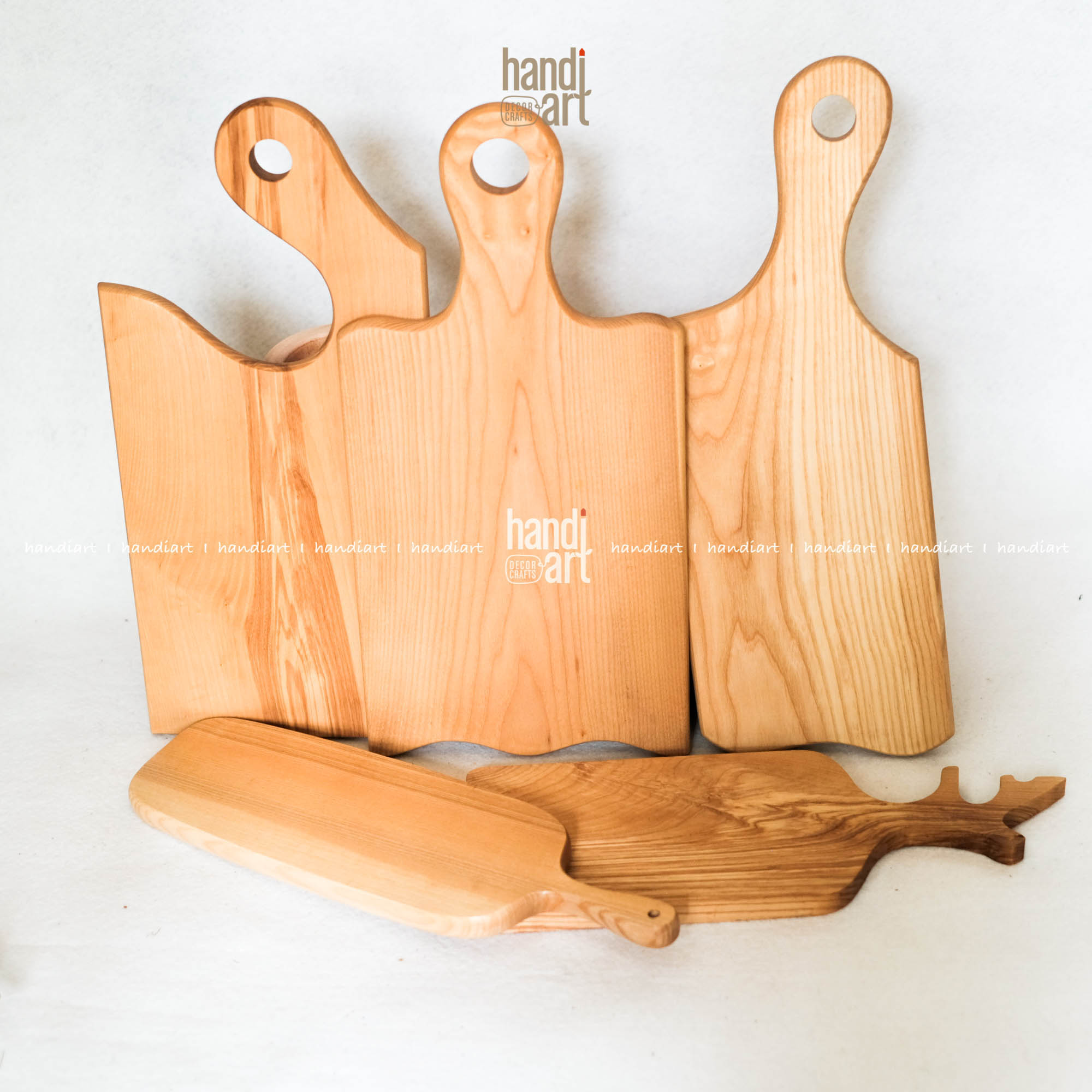 Thớt gỗ trang trí đồ ăn, Thớt gỗ Tay nắm
