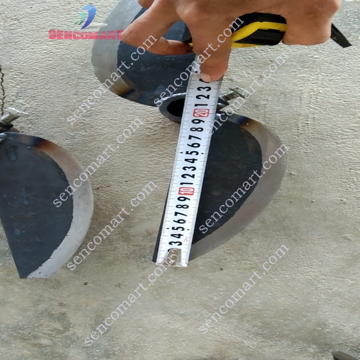 Lưỡi dao máy băm chuối băm cỏ mịn tốt nhất