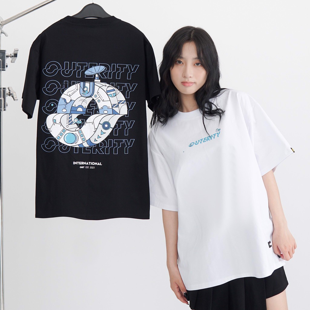 Áo Space Tee - Black - Outerity 120 BLK