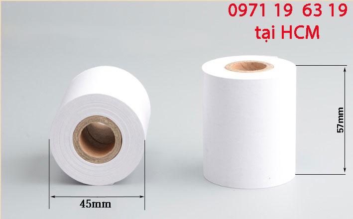 Combo 10 cuộn giấy in nhiệt K57