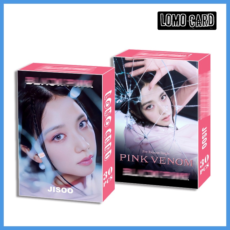 LOMO卡 BP粉墨 新专辑PINK VENON小卡 祝福卡 留言卡 收藏卡