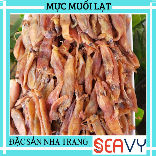 🦑 seavy mực muối lạt phơi ghe - dẻo thơm, ít muối, đa dạng chế biến - nha trang 500g 🌞 size nhỏ