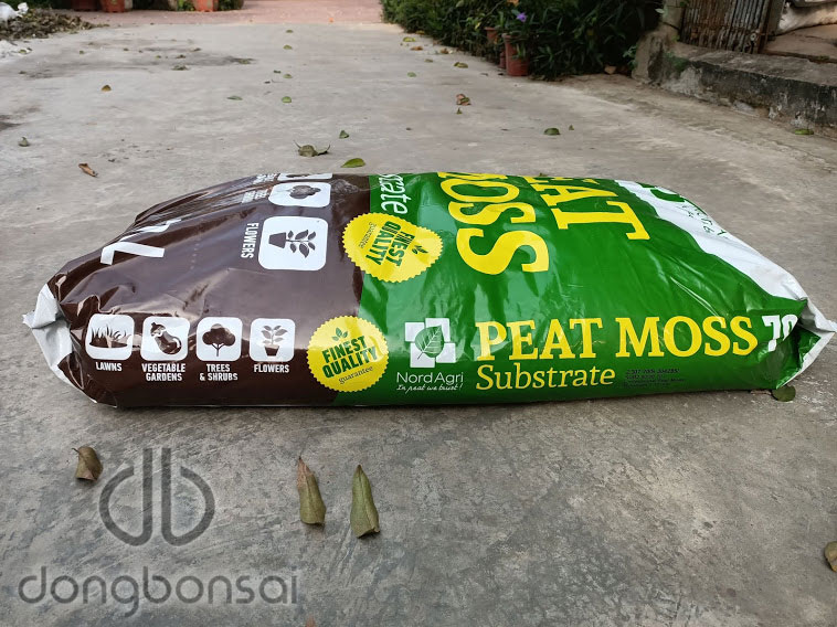 Chất trồng Giá thể hữu cơ Peatmoss 70l