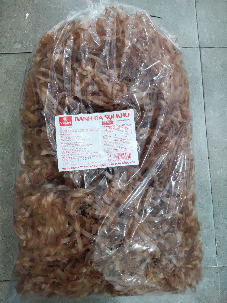 Bánh Đa Sợi Khô Vifon 3kg