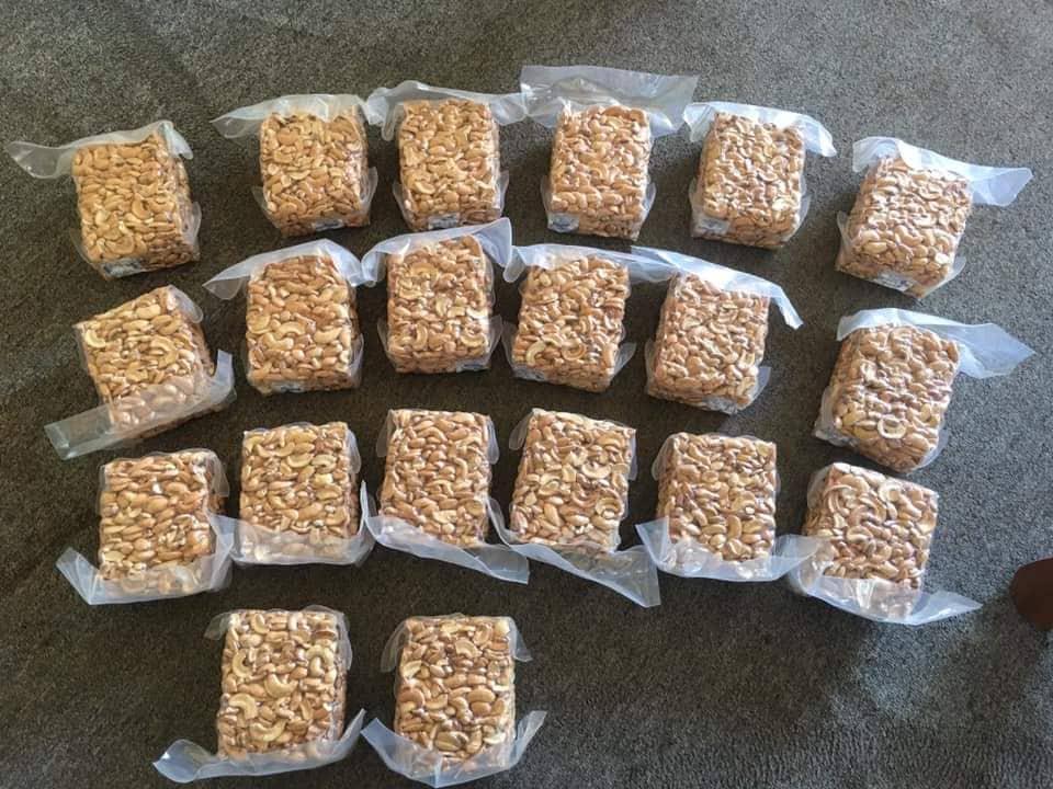 2KG HẠT ĐIỀU RANG MUỐI 500G/GÓI (HẠT BỂ/VỠ ĐÔI/BA) GIÁ HẠT DẺ (SẠCH VỎ LỤA)