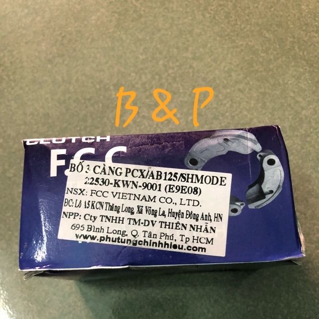 Bố 3 Càng Fcc 110 & 125
