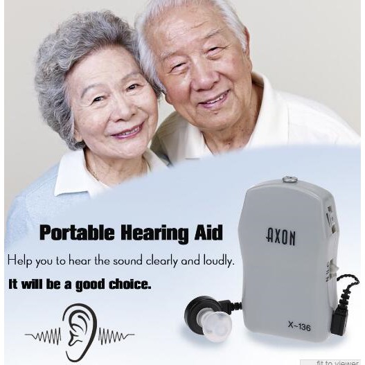 Máy Trợ Thính - Trợ Điếc Dành Cho Mọi Lứa Tuổi Axon X136 Cao