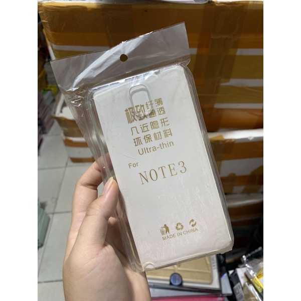 Ốp Dẻo Silicon Trong Suốt SS Note 3