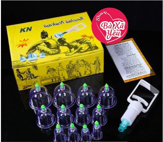 Bộ giác hơi 12 ly không dùng lửa