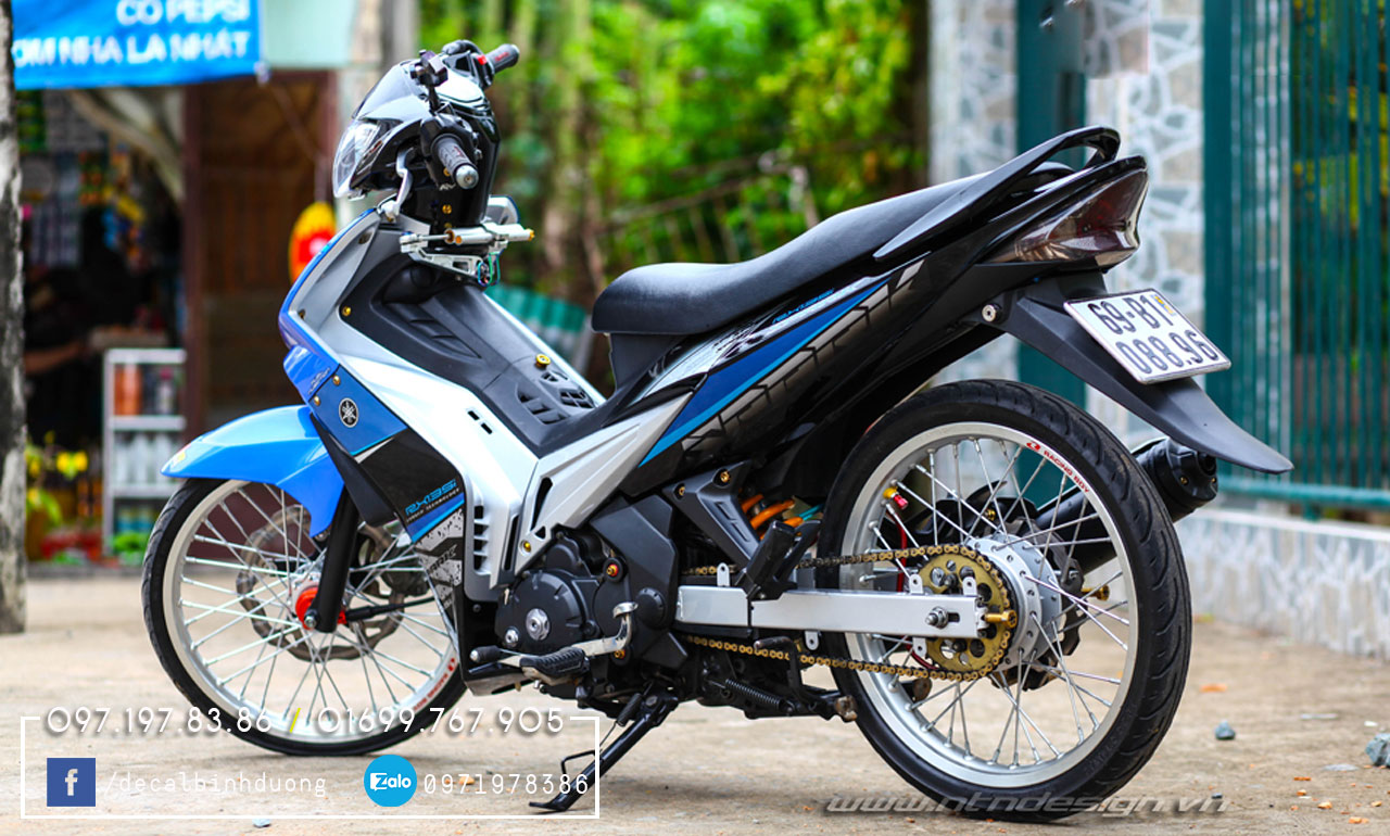 Tem Xe Exciter 2010 Xanh Đen Đẹp