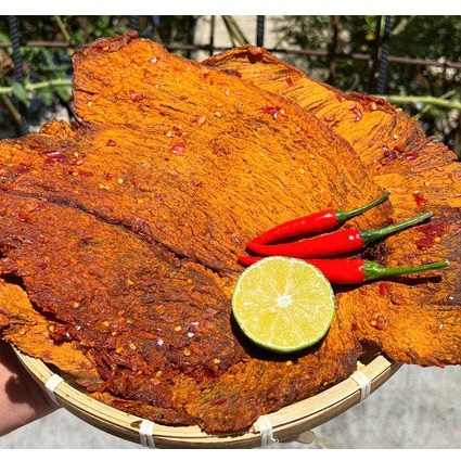 Khô Bò Miếng Mềm Lon pet 300gram Đậm Vị Bò