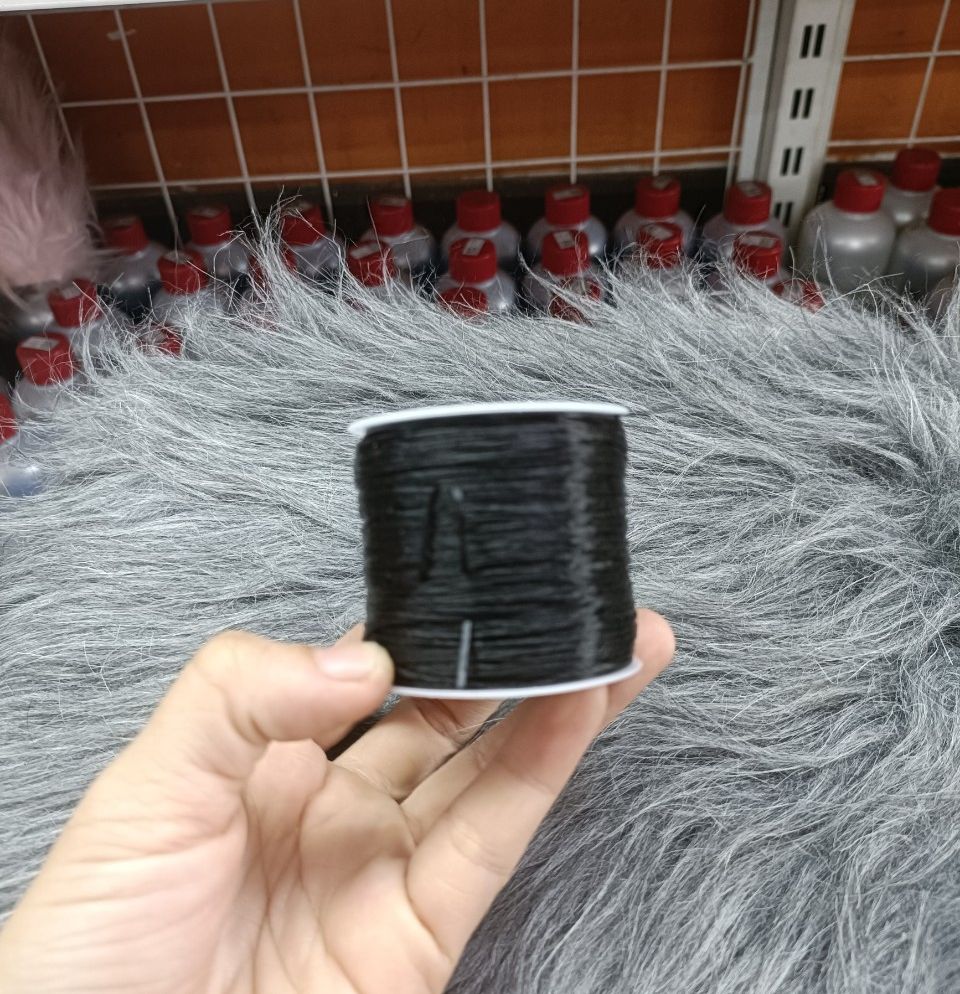 Chỉ nối tóc cao cấp cuộn dày, bền dai có nâu và đen