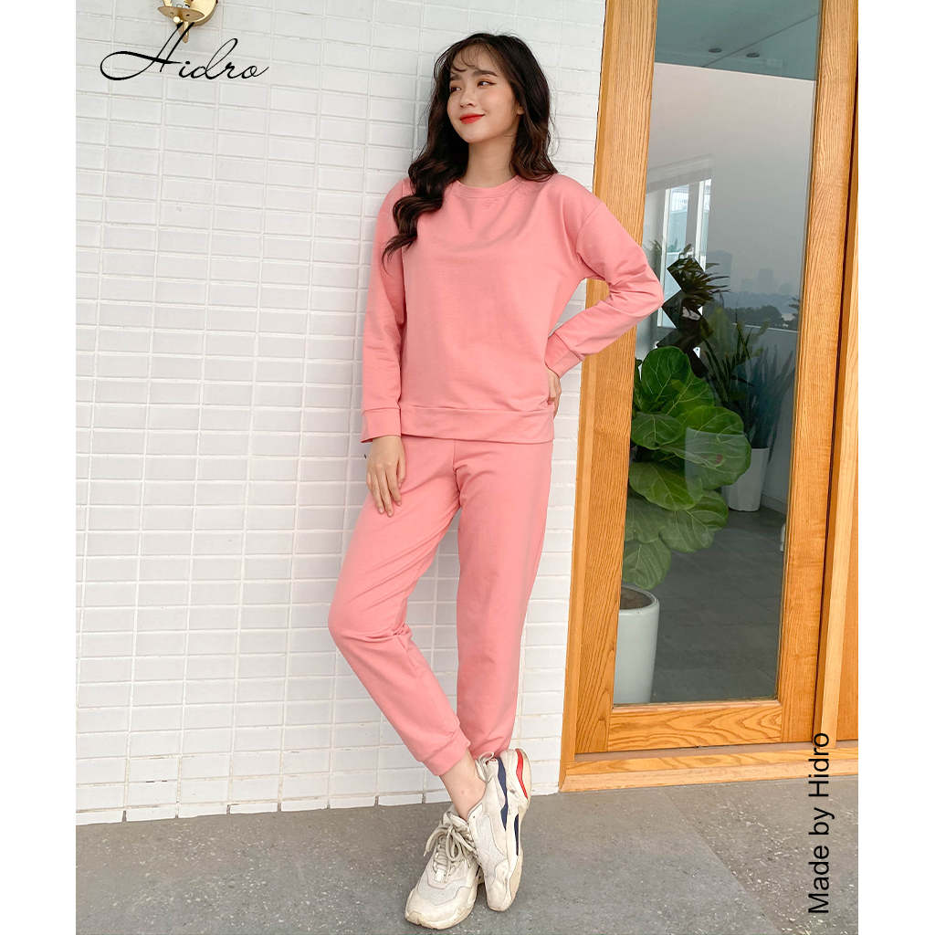 HIDRO Bộ đồ thể thao nỉ da cá dày đẹp