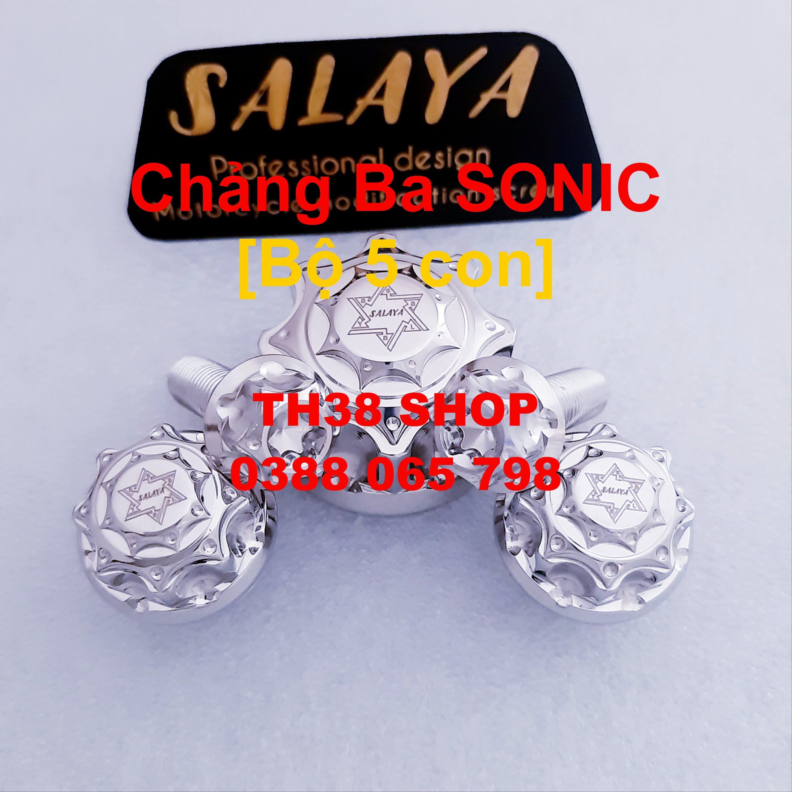 ốc chảng ba sonic salaya [bộ 5 con mẫu mới]