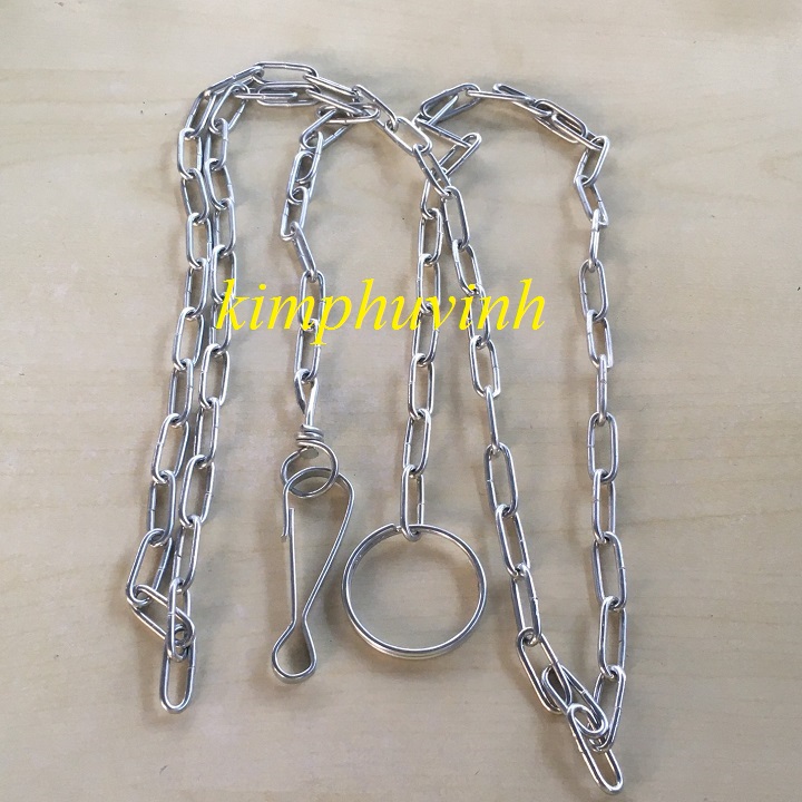 01 sợi - 2mm dây xích chó mèo dài 1.4m - dây xích nhỏ dài 1.4m