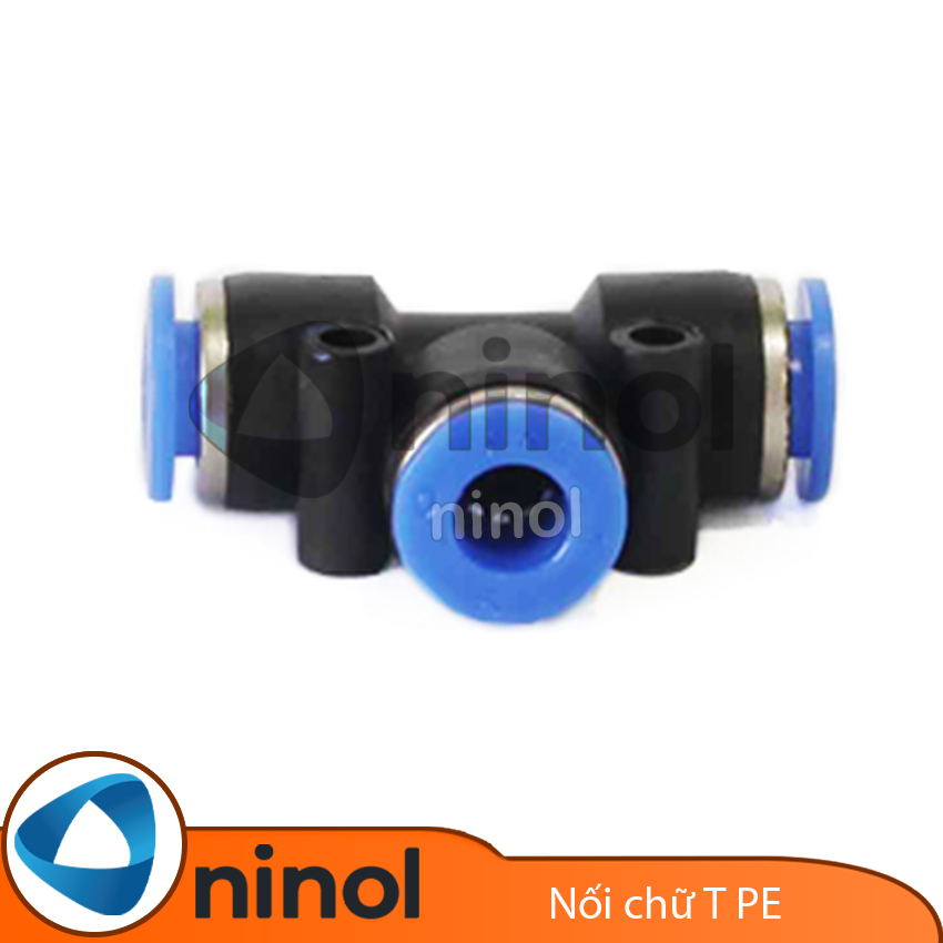 Nối khí nén chữ T PE