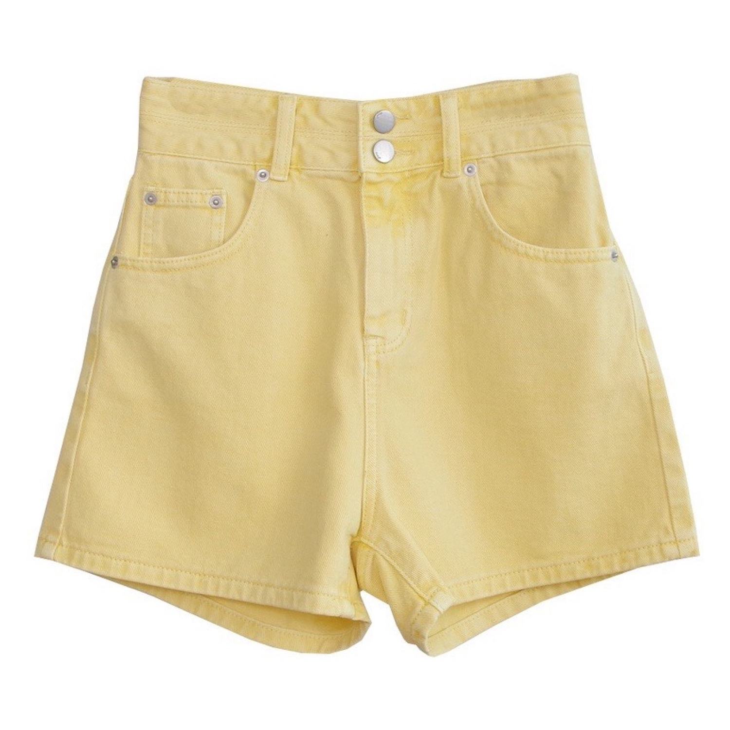 Quần short kaki 2 nút lưng cao lật lai xinh xắn (SK1104)