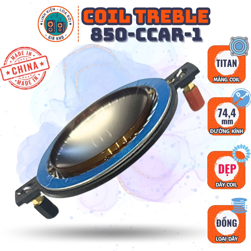 Coil Loa Treble 850 - Titanium - Made in China