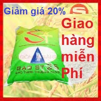 Gạo ST 25 đặc sản sóc trăng túi 10kg - gạo thơm st25