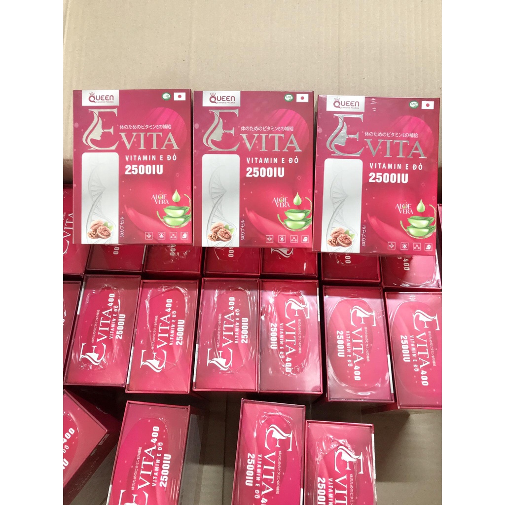 Viên Uống Vitamin E Đỏ 2500IU ( Hộp 30 Viên )