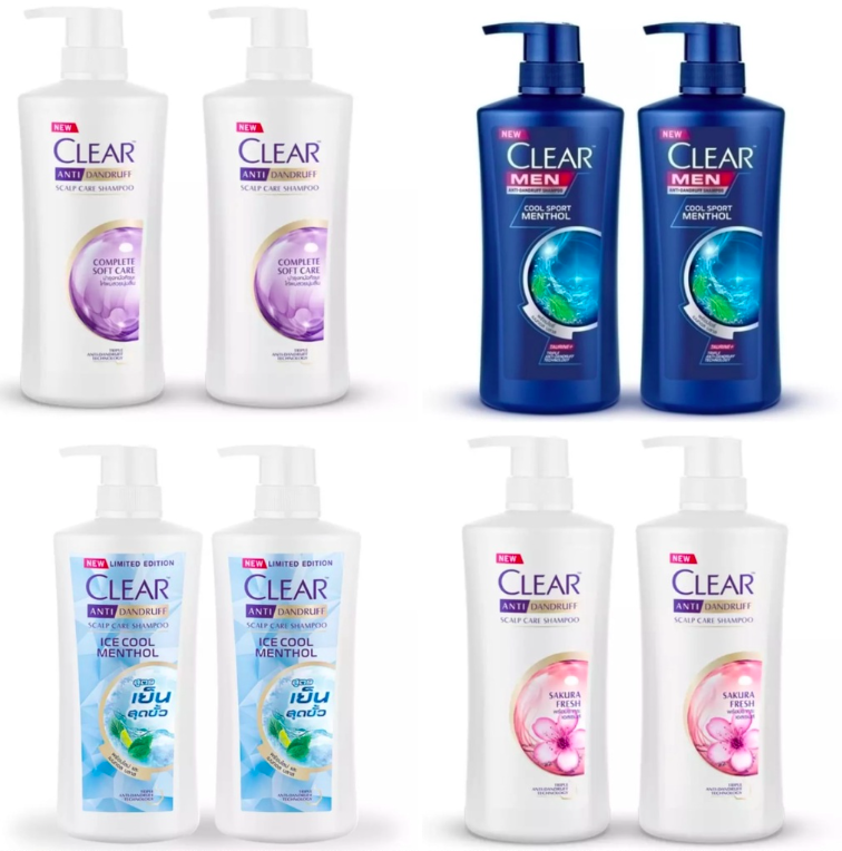 Dầu Gội Clear Thái Lan Chính Hãng