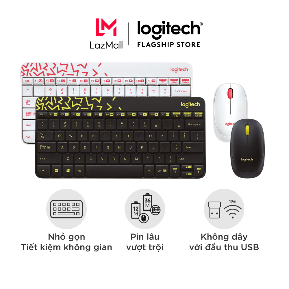 Logitech MK240 wireless keyboard and mouse combo
