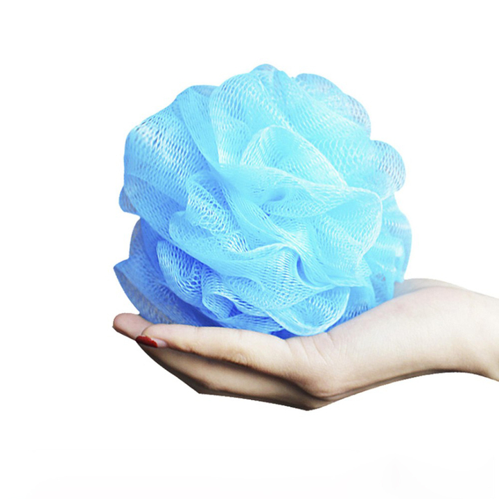 Bông tắm tròn size 10*10cm mềm mịn  có ảnh thật