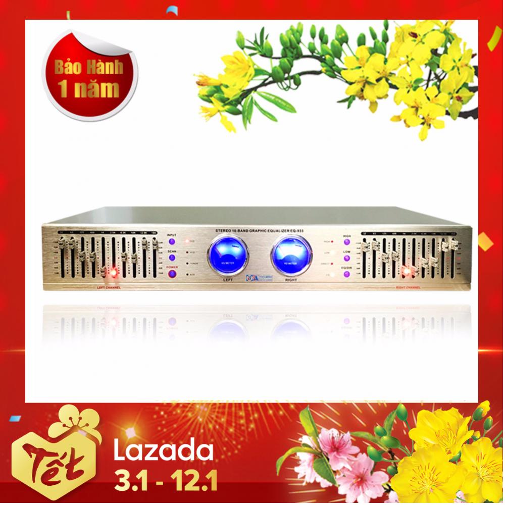 Đầu lọc xì Equalizer Yoo-Minh EQ-933 Thiết Kế Cổ Điển ( Vàng )