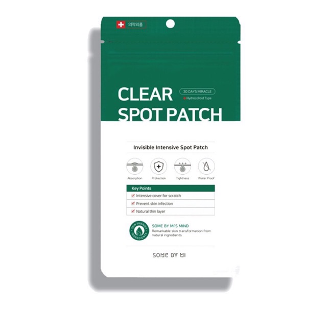 Miếng Dán Giảm Mụn Some By Mi Clear Spot Patch (Set 18 miếng) - Khongcoson