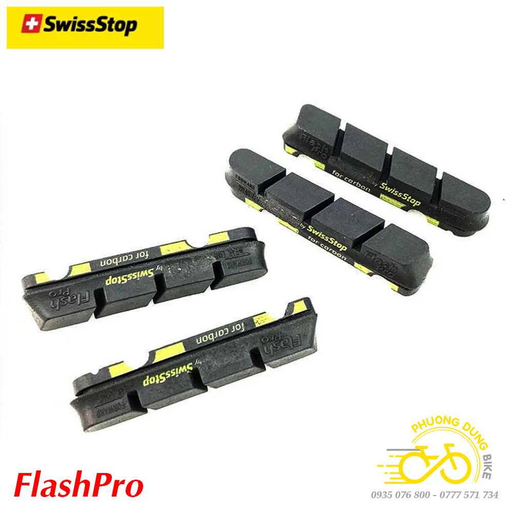 Suspension brake pads for swissstop carbon road bike flashevo-4 Chrome