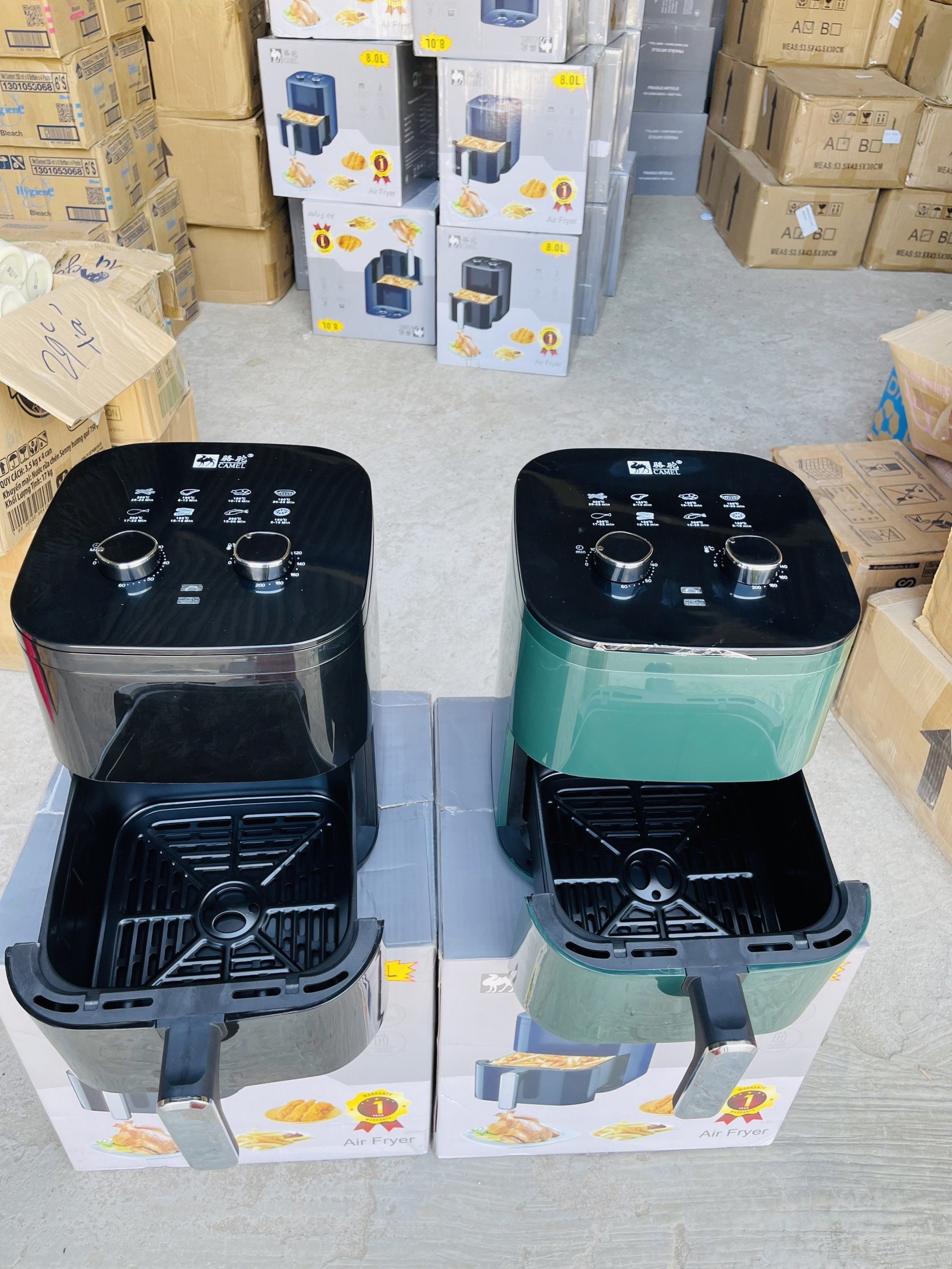 Nồi chiên không dầu 8l dung tích lớn