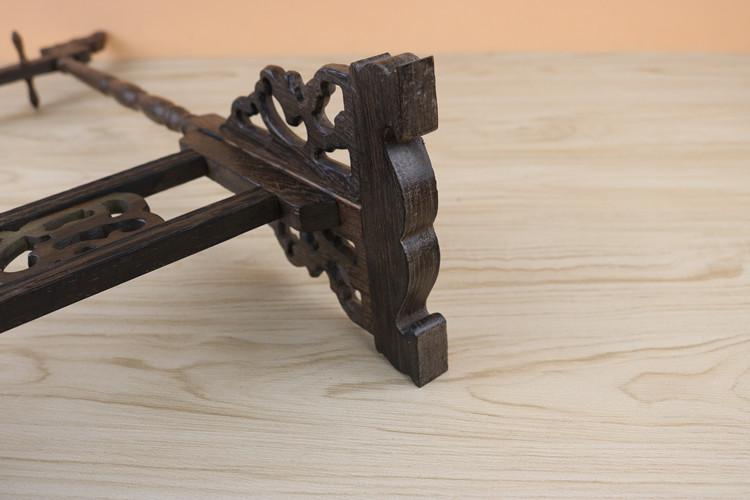 GIÁ Gỗ Treo Bút Lông Thư Pháp - Loại 12 cột