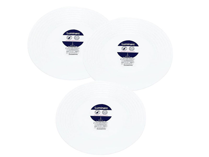 [HCM]Bộ 3 đĩa thủy tinh Luminarc Harena 19cm