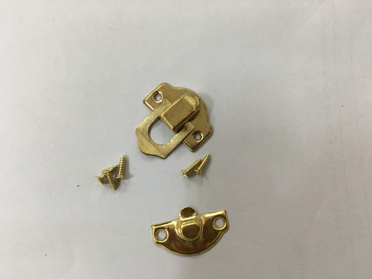 Chốt khóa gài hộp gỗ phụ kiện handmade - phụ kiện trang trí